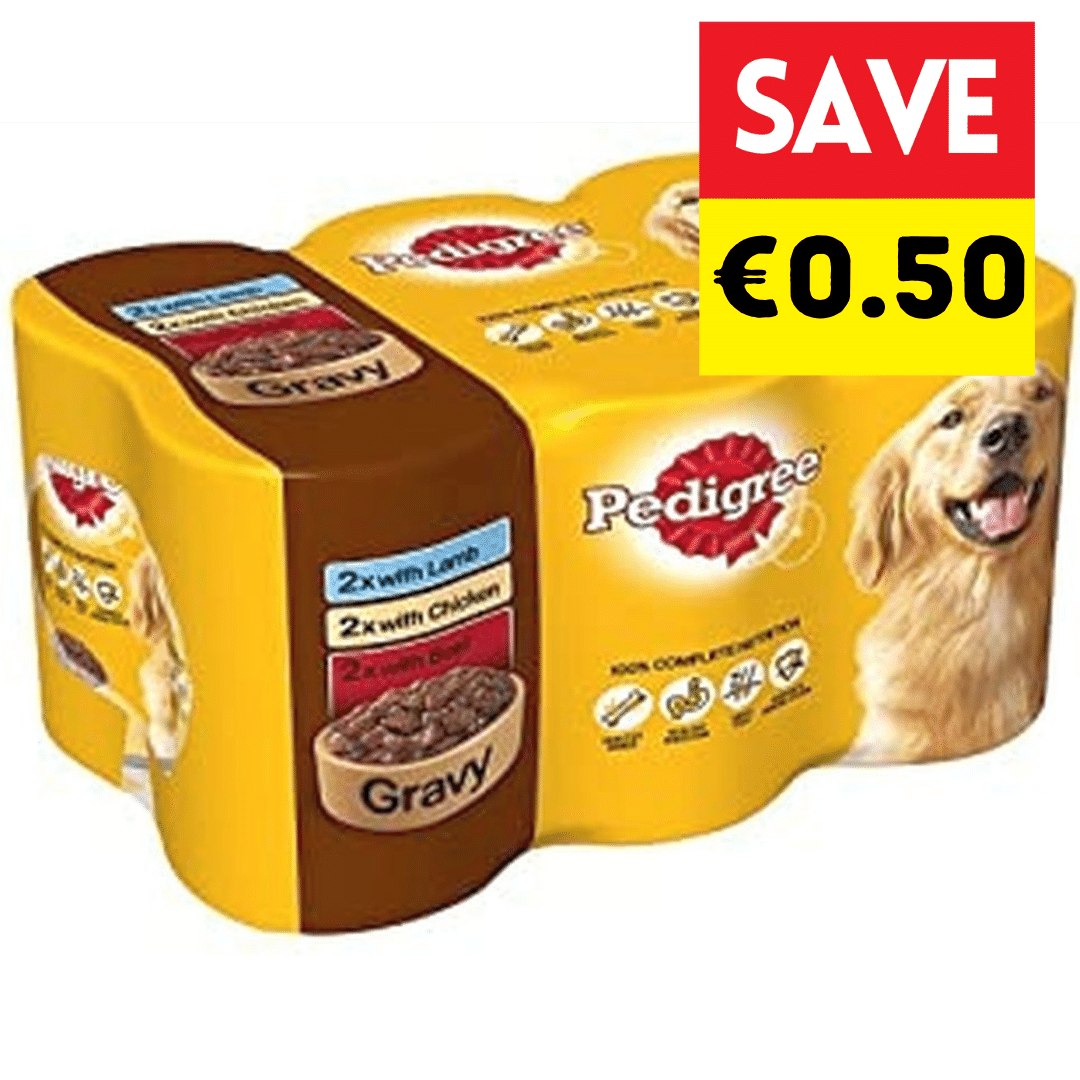 Pedigree chum outlet dog food offers